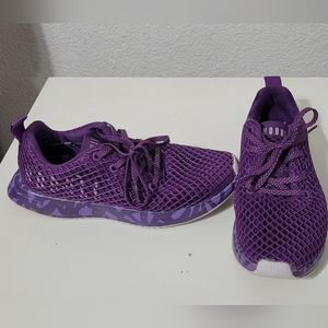 NoBull Purple Mesh Runners; Size 7.5 Womens